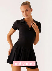 Alondra Mini Dress - Black