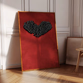 Blackbird Heart Print