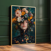 Victorian Flowers Print