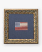 Americana Flag on Navy Mat