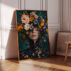 Victorian Flowers Print