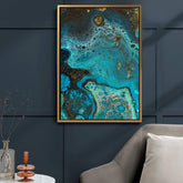 Ocean Marble Print