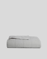 Linen Box Quilt - FINAL SALE (Fog)