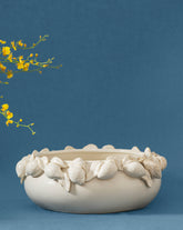 Lemon Lined Cream Bowl