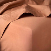 Stonewashed Organic Cotton Percale Fitted Sheet