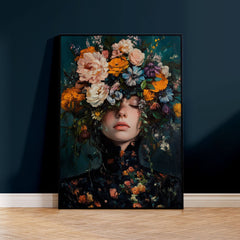 Victorian Flowers Print