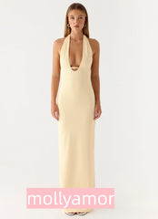 Javana Maxi Dress - Yellow