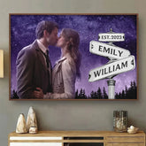 Custom Photo I Still Fall In Love With You Everyday - Couple Personalized Custom Horizontal Poster - Gift For Husband Wife. Anniversary