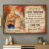 We'll Always Have Each Other - Couple Personalized Custom Horizontal Poster - Gift For Husband Wife. Anniversary