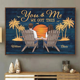 In The End. All You Need Is Love And A Dog - Dog Personalized Custom Horizontal Poster - Gift For Couples. Pet Owners. Pet Lovers