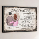 I Have Found The One Whom My Soul Loves - Couple Personalized Custom Horizontal Poster - Christmas Gift For Husband Wife. Anniversary