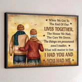 You Are My Queen Forever - Couple Personalized Custom Horizontal Poster - Gift For Husband Wife. Anniversary