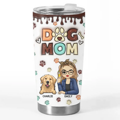 You Are Not Just A Pet. You Are Family - Dog & Cat Personalized Custom 3D Inflated Effect Printed Tumbler - Gift For Pet Owners. Pet Lovers