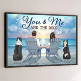 Together. We Are A Family Of Love - Couple Personalized Custom Horizontal Poster - Gift For Husband Wife. Anniversary