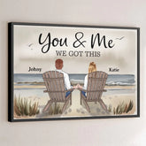 You're My Forever - Couple Personalized Custom Horizontal Poster - Gift For Husband Wife. Anniversary