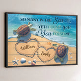 I Love You Completely. Just As You Are - Couple Personalized Custom Horizontal Poster - Gift For Husband Wife. Anniversary