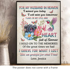 Memories Keep Us Together - Memorial Personalized Custom Vertical Poster - Sympathy Gift For Family Members