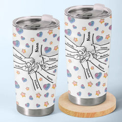 Together Always. No Matter What - Family Personalized Custom 3D Inflated Effect Printed Tumbler - Mother's Day. Gift For Mom. Grandma