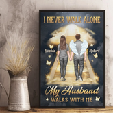 In Every Sunset. I Feel You - Memorial Personalized Custom Vertical Poster - Father's Day. Sympathy Gift For Couple. Husband Wife. Family Members