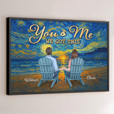 Custom Horizontal Poster - Personalized Anniversary Wedding Gifts For Husband And Wife. Him And Her - Still My Favorite View