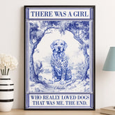 Custom Vertical Poster - Personalized Birthday Gifts For Dog Lovers. Dog Dad And Mom - Crazy Dog Lady