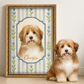 Custom Photo Vertical Poster - Personalized Pet Memorial Sympathy Gifts For Dogs. Cats - Joy In Every Wag