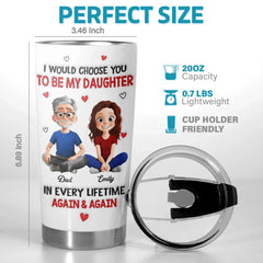 Custom Tumbler - Personalized Birthday Gifts For Mom. Dad. Daughter - My Girl. My Sunshine