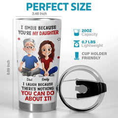 Custom Tumbler - Personalized Birthday Gifts For Mom. Dad. Daughter - Stay Cozy Stay Loved