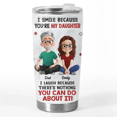 Custom Tumbler - Personalized Birthday Gifts For Mom. Dad. Daughter - Stay Cozy Stay Loved