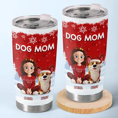Custom Tumbler - Personalized Christmas Birthday Gifts For Dog Lovers. Dog Dad And Mom - Too Cool For Fetch