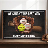 Custom Horizontal Poster - Personalized Mother's Day Gifts For Mom. Grandma - Caught With Love