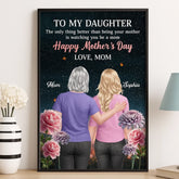 Custom Vertical Poster - Personalized Mother's Day Birthday Gifts For Daughter - Under The Stars. Still My Girl