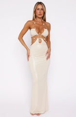 Electric Memories Maxi Dress Pearl