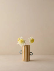 Bibbs Hand-Painted Vase