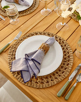 Navy Striped Napkins (Set of 4)