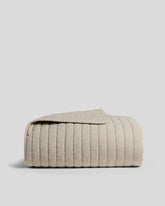 Garment Dyed Channel Quilt - FINAL SALE (Bone)