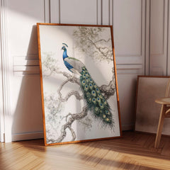 Elegant Peacock Print