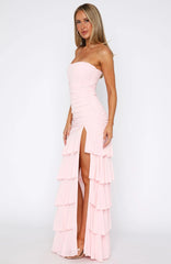 Just Like A Dream Maxi Dress Baby Pink