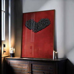 Blackbird Heart Print