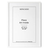 White Fine Art Frame, 50 x 70 cm