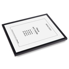 Black Fine Art Frame, 40 x 50 cm