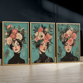 Floral Muse Set of 3 Prints