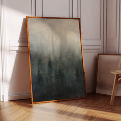 Forest Edge at Dusk Print