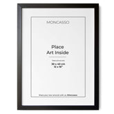 Black Fine Art Frame, 12" x 16" in