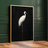Midnight Crane No1 Print