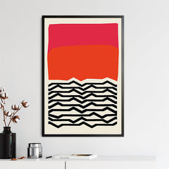 Tribal Sun Print