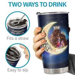 Enjoy Your Life. Every Day Is A New Day. Smile & Stay Positive - Tumbler - To My Daughter. Gift For Daughter. Daughter Gift From Mom. Birthday Gift For Daughter