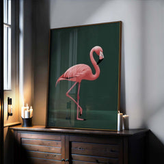 Pink Flamingo No2 Print