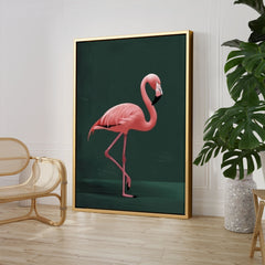 Pink Flamingo No2 Print