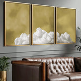 Sunbloom Fluffy Cloud Set of 3 Print
